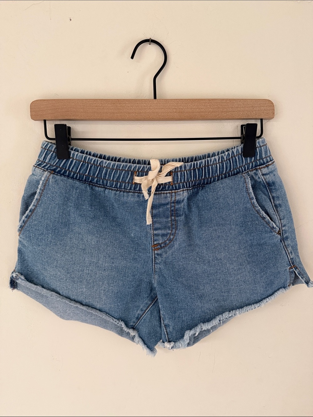 Teen Light Blue Denim Shorts size Large